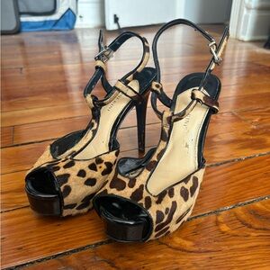 Stylish Leopard Print Stiletto Heels